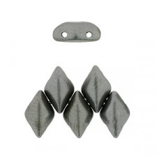 Matubo GemDuo Beads 8x5mm Crystal bronze gunmetal